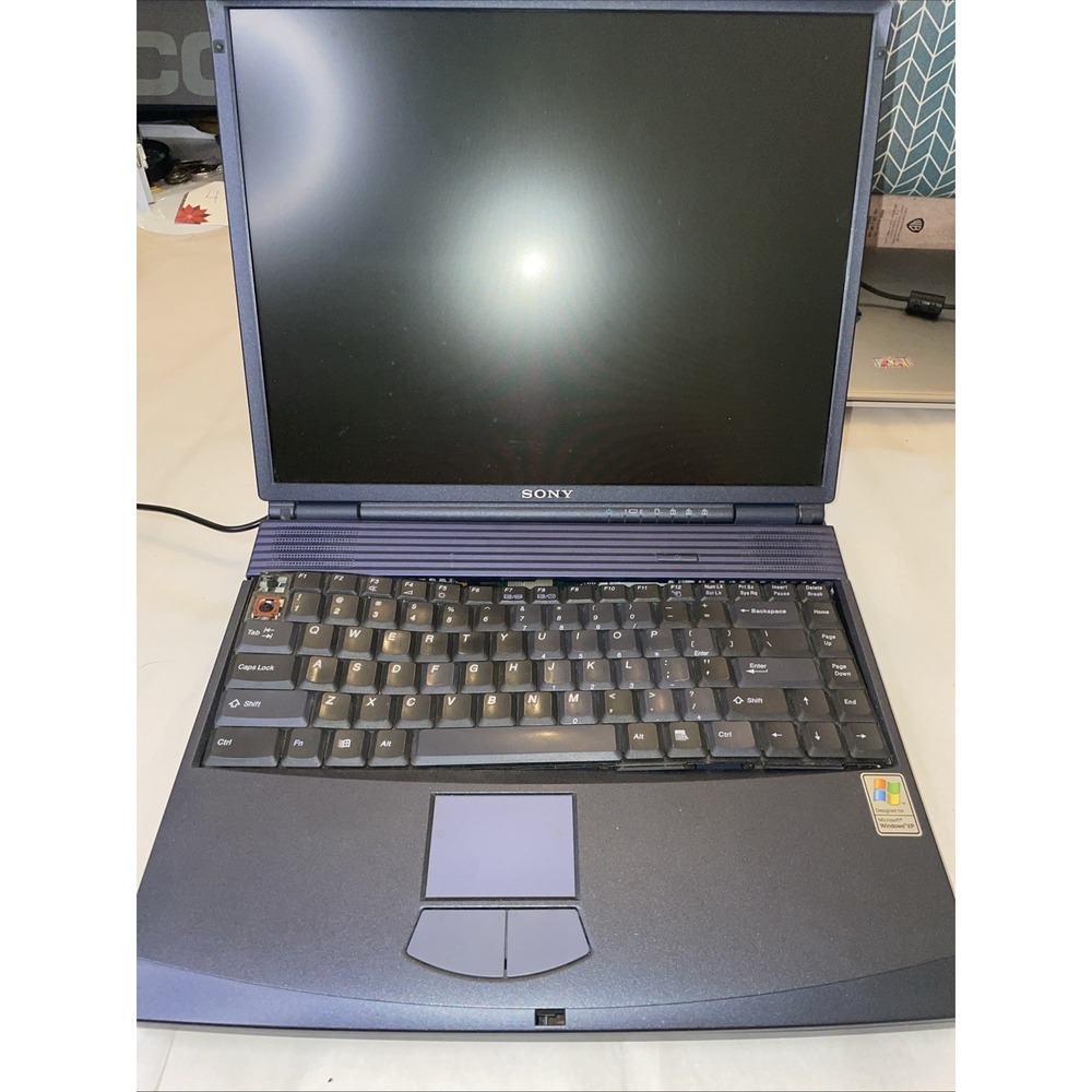 SONY VAIO PCG 974L Notebook Computer - Parts AS IS Hard Drive Floppy Drive